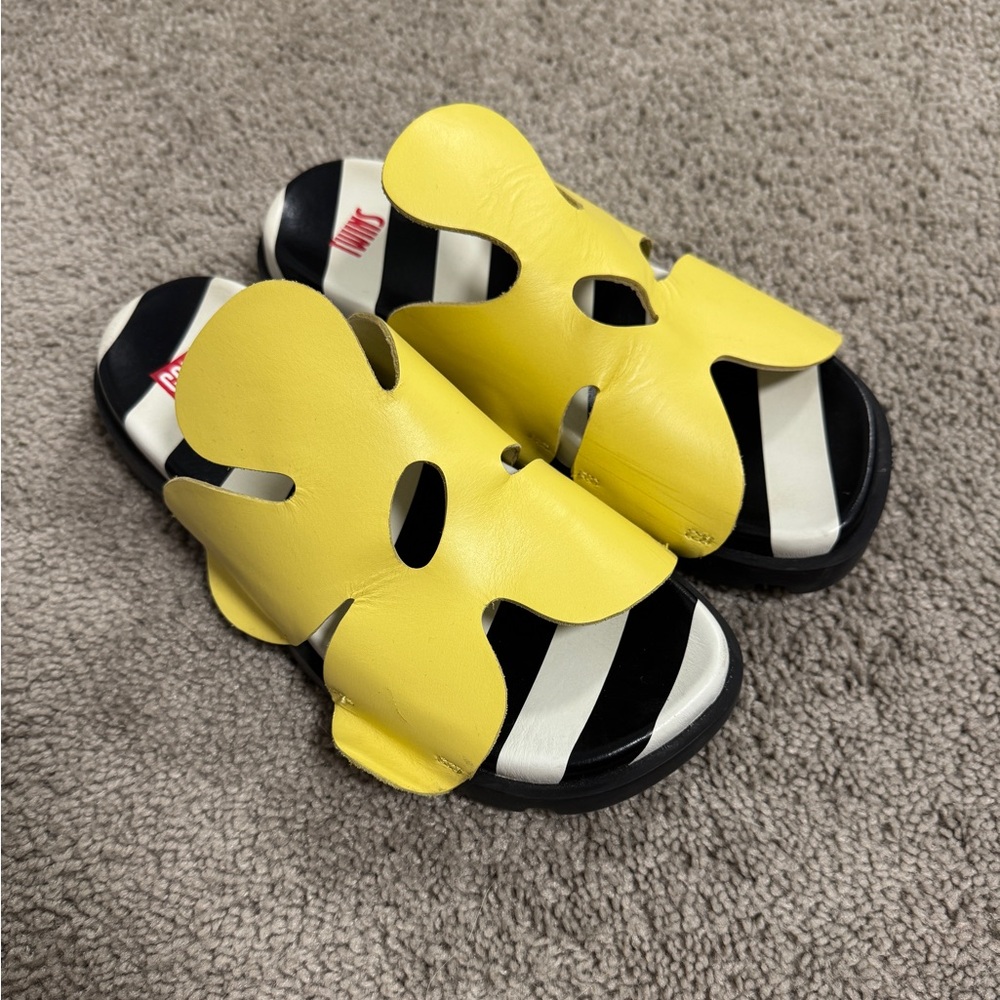 Camper Yellow Slides